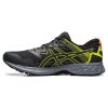 Кроссовки мужские Asics Gel-Sonoma 5 1011A661-021 текстильные для бега черные - Кроссовки мужские Asics Gel-Sonoma 5 1011A661-021 текстильные для бега черные