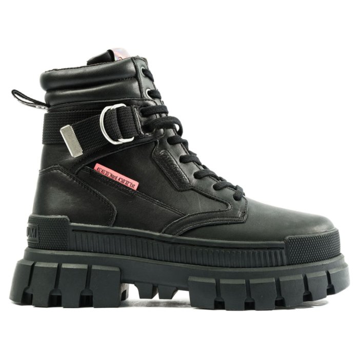 Ботинки женские Palladium Revolt Sport Ranger 98355-001 высокие черные 