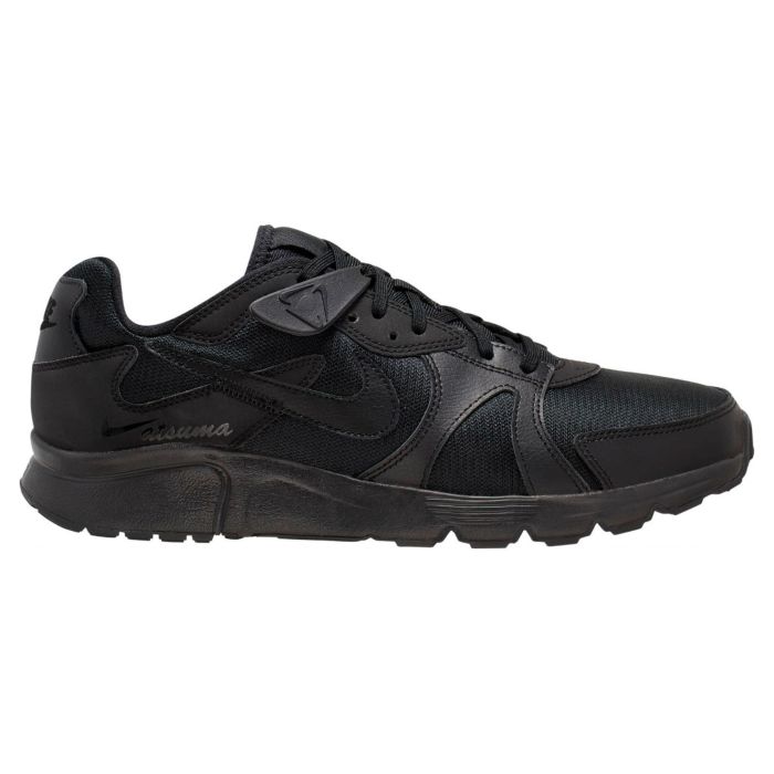 Кроссовки мужские Nike Atsuma CD5461-006 кожаные для бега черные 
