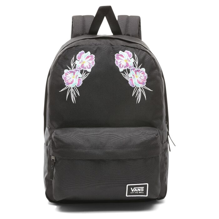 Рюкзак городской Vans Realm Classic Black Paradise Floral черный 
