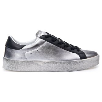 Кеды NCF Low Ncf FGS2 кожаные низкие серебро