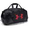 Сумка спортивная Under Armour Undeniable 3.0 Medium (56 л) водонепроницаемая с карманом для обуви черная 1300213-009 - Сумка спортивная Under Armour Undeniable 3.0 Medium (56 л) водонепроницаемая с карманом для обуви черная 1300213-009