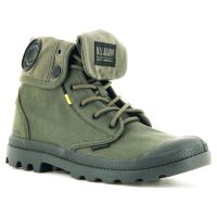 Ботинки мужские Palladium Pampa Baggy Supply 77964-325 текстильные с отворотом зеленые
