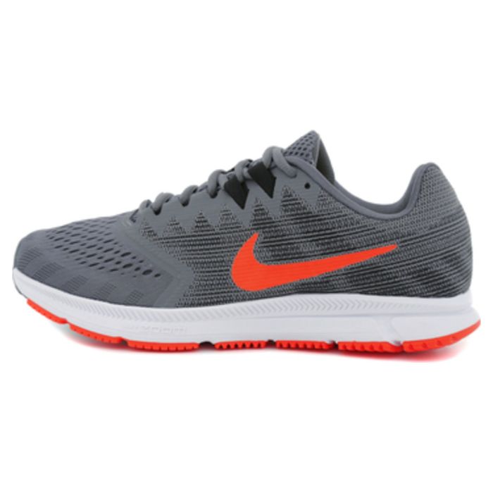 Беговые кроссовки мужские Nike Air Zoom Span 2 Running Shoe 908990-008 легкие спортивные серые 