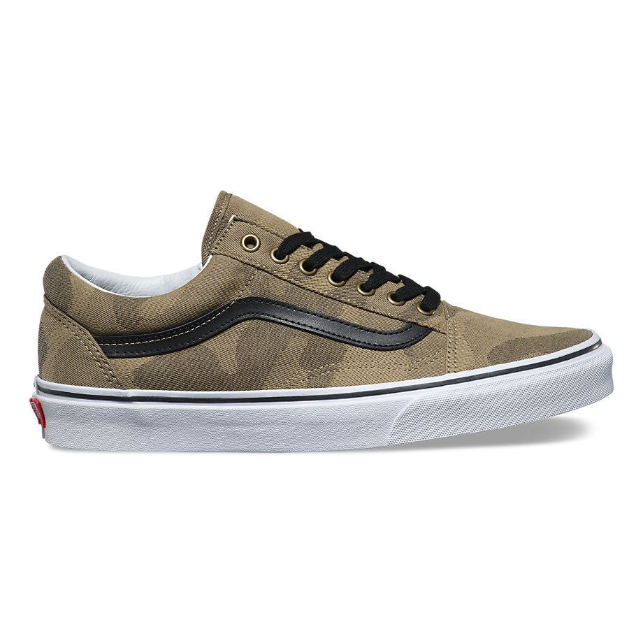Camo vans old skool 2025