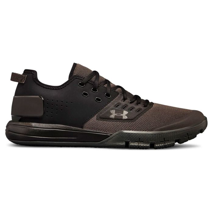 Кроссовки мужские Under Armour Ua Limitless 4.0 Black / Black / Charcoal 3020548-003 низкие текстильные коричневые 