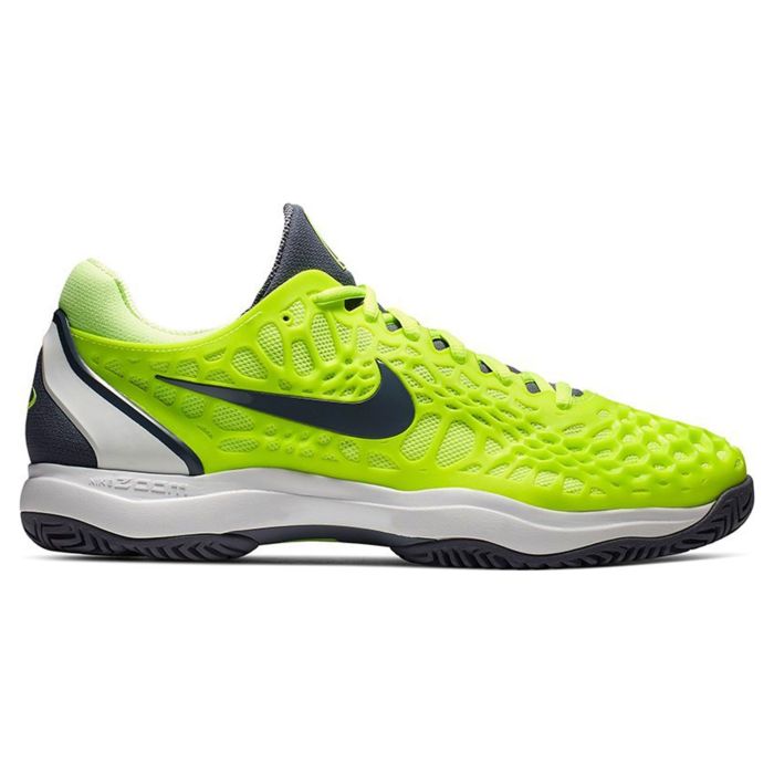 Кроссовки мужские Nike Zoom Cage 3 Tennis Shoe 918193-701 для тенниса желтые 