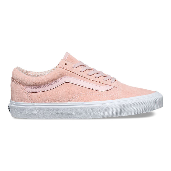 Кожаные кеды Vans Old Skool (Suede) V004OJJT7 розовые Верх: замша, внутренняя отделка: текстиль, подошва: резина.