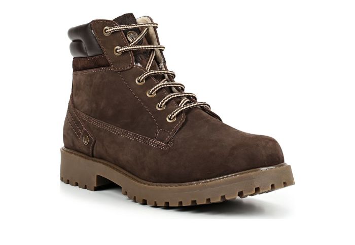 Зимние мужские ботинки Wrangler Creek Fur S WM182016-30 коричневые 