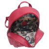 Рюкзак кожаный OrsOro женский на молнии с одним отделением DW-809/2 красный - Рюкзак кожаный OrsOro женский на молнии с одним отделением DW-809/2 красный