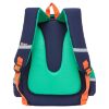 Школьный рюкзак Orange Bear для мальчиков c анатомической спинкой и двумя отделениями Z-830/1 синий - Школьный рюкзак Orange Bear для мальчиков c анатомической спинкой и двумя отделениями Z-830/1 синий