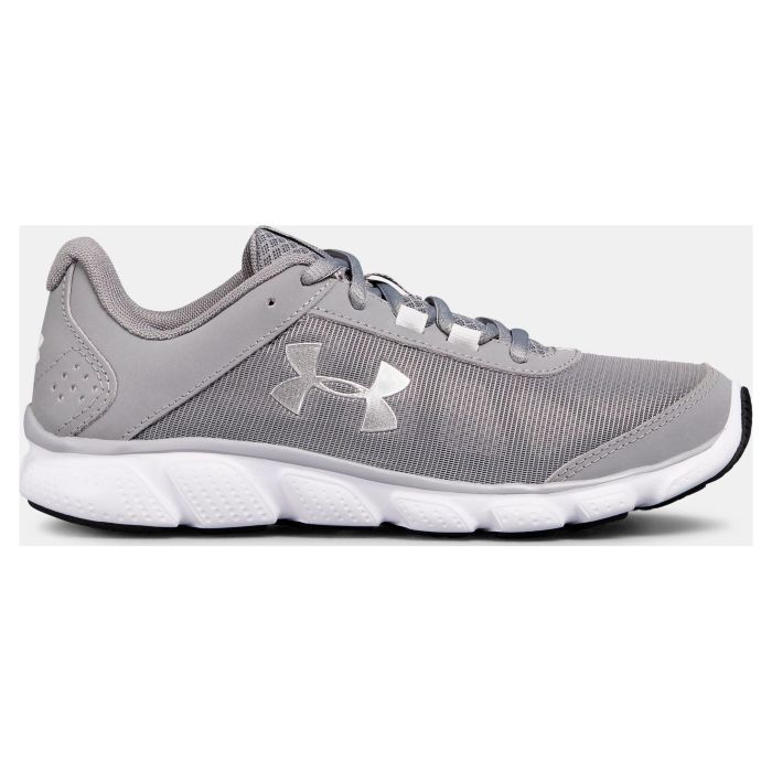 Беговые кроссовки женские Under Armour Ua W Micro G Assert 7 3020674-100 низкие для бега серые 