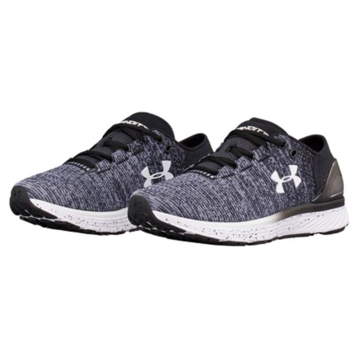 Кроссовки женские Under Armour Ua W Charged Bandit 3 1298664-003 низкие для фитнеса серые 