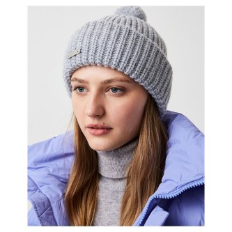 Шапка Fabretti DSR86-3 серая