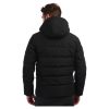 Куртка мужская Anta 85849918-2 спортивная пуховая средней длины с капюшоном черная - Куртка мужская Anta 85849918-2 спортивная пуховая средней длины с капюшоном черная