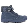Ботинки Palladium Baggy 02353-481 высокие синие с отворотом - Ботинки Palladium Baggy 02353-481 высокие синие с отворотом