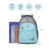 Рюкзак школьный GRIZZLY RG-262-1/1 с карманом для ноутбука 13", анатомической спинкой - Рюкзак школьный GRIZZLY RG-262-1/1 с карманом для ноутбука 13", анатомической спинкой