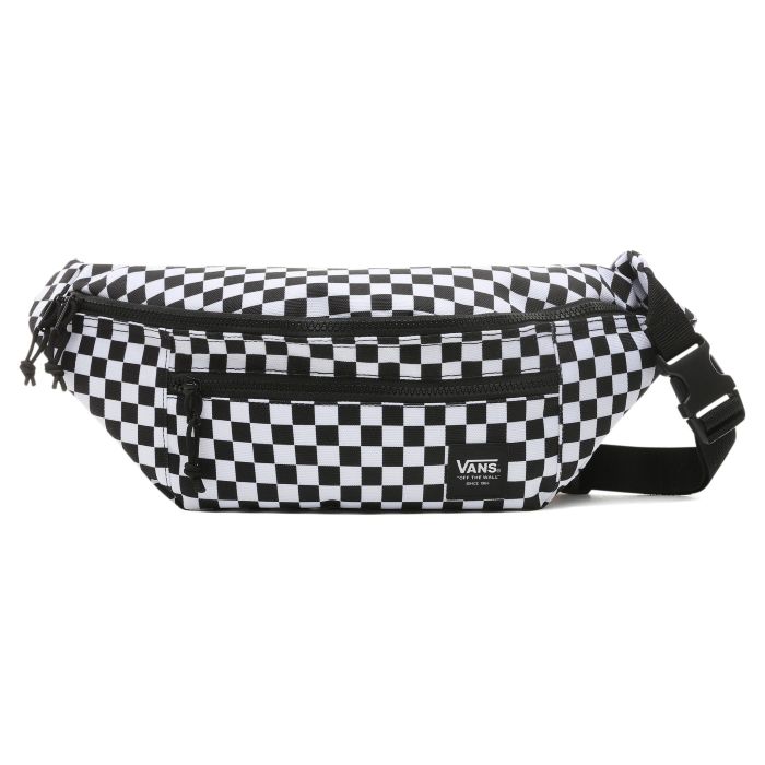 Поясная сумка Vans Ranger Waist Pack Black White Checkerboard белая 