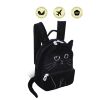 Мини рюкзак GRIZZLY RXL-224-2/4 кошка черный - Мини рюкзак GRIZZLY RXL-224-2/4 кошка черный