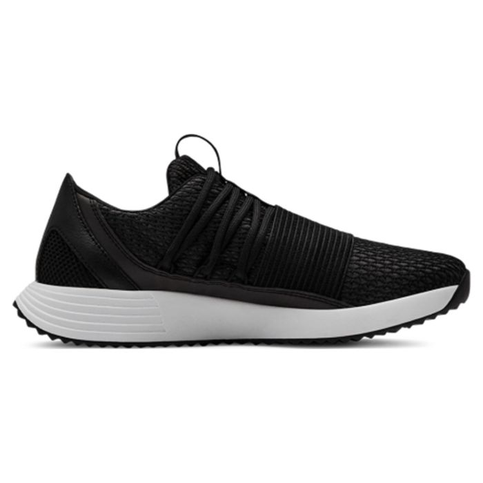 Кроссовки женские Under Armour Ua W Breathe Lace Reflective Black / Black / Elemental 3021057-001 низкие текстильные черные 
