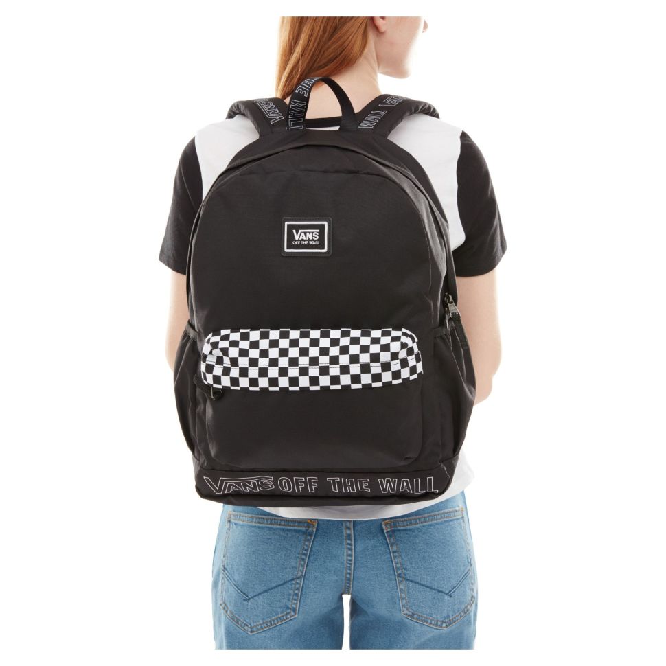 Vans sporty realm plus black discount