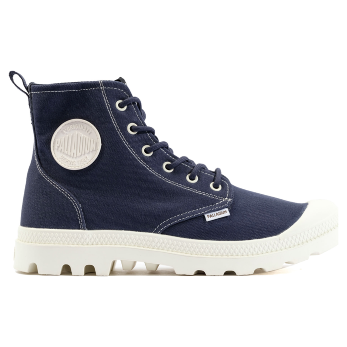 Ботинки Palladium Pampa Blanc 78882-480 текстильные темно-синие 