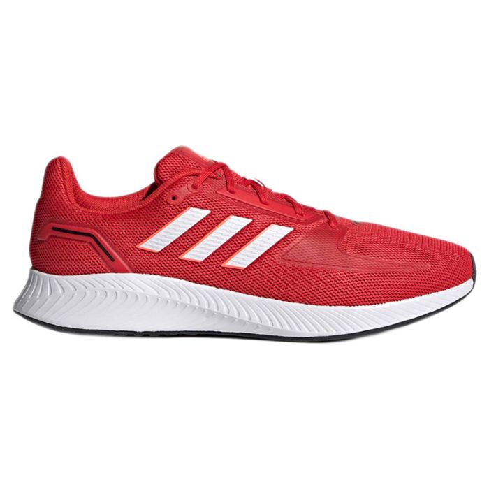 Кроссовки мужские Adidas Runfalcon 2.0 FZ2805 текстильные для бега красные 
