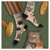 Носки St. Friday All Cats Are Beautiful хлопковые бежевые - Носки St. Friday All Cats Are Beautiful хлопковые бежевые
