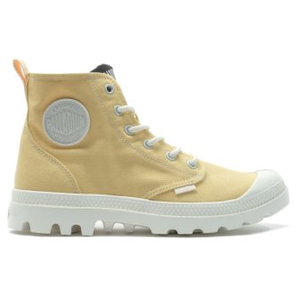 Ботинки Palladium Pampa Blanc 78882-715 текстильные светло-желтые