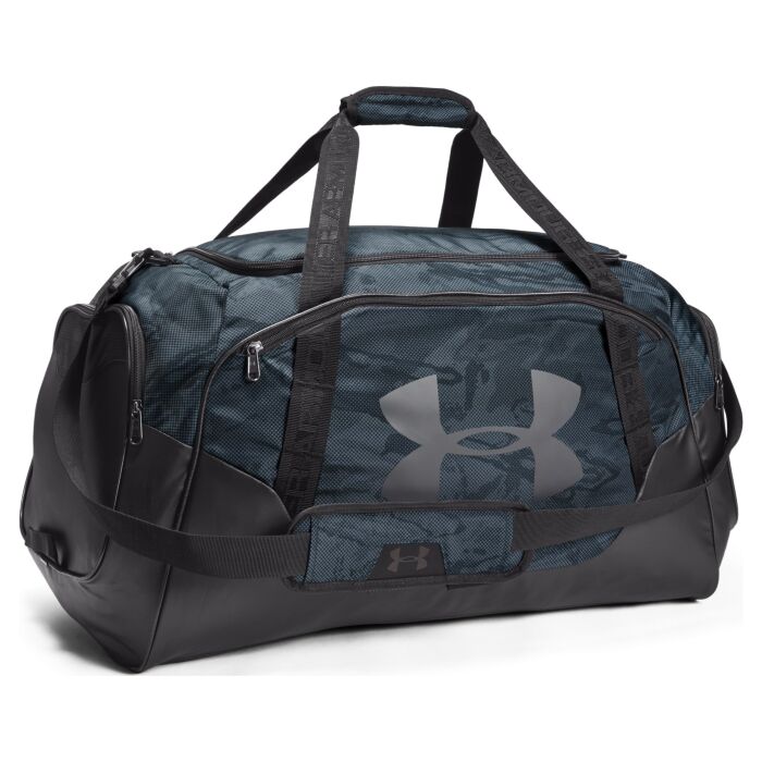 Сумка спортивная Under Armour Undeniable 3.0 Large (88 л) водонепроницаемая с карманом для обуви серая 1300216-998 