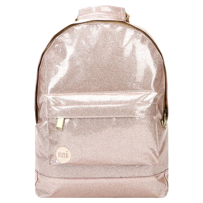 Рюкзак маленький женский Mini Mi-Pac Glitter Champagne золотой 