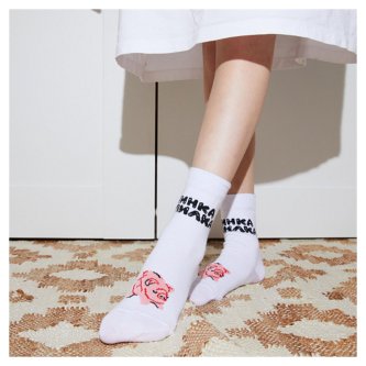 Носки St. Friday Iowa. Белая Свинка-Копилка, Iowa-1326-02 детские белые