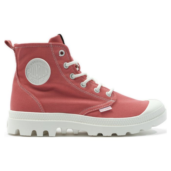 Ботинки Palladium Pampa Blanc 78882-601 текстильные розовые 