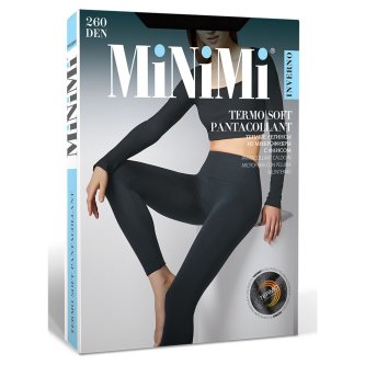 Леггинсы женские Minimi Termo Soft 260 Pantacollant синие