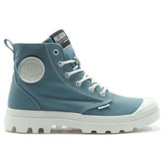 Ботинки Palladium Pampa Blanc 78882-498 текстильные голубые
