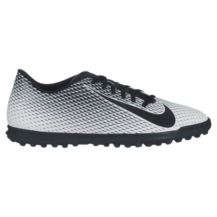 Бутсы сороконожки мужские Nike Men&#039;S Nike Bravatax Ii (Tf) Turf Football Boot 844437-100 низкие легкие футбольные серые 