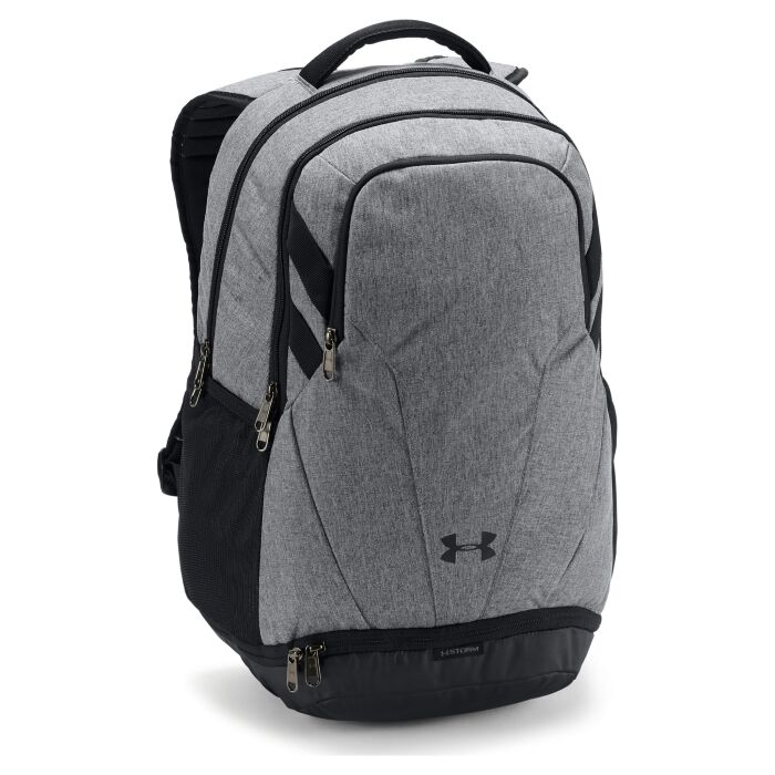Рюкзак спортивный Under Armour Team Hustle 3.0 (30 л) водонепроницаемый с отделением для ноутбука серый 1306060-040 