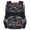 Школьный рюкзак GRIZZLY RAv-089-2/1 для мальчиков с одним отделением и анатомической спинкой черный - Школьный рюкзак GRIZZLY RAv-089-2/1 для мальчиков с одним отделением и анатомической спинкой черный