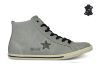 Кожаные кеды Converse (конверс) One Star Lo Pro Mid 125321 темно-серые - Кожаные кеды Converse (конверс) One Star Lo Pro Mid 125321 темно-серые
