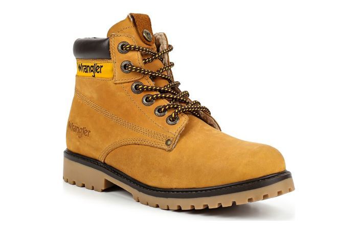 Зимние мужские ботинки Wrangler Hunter WM182946-71 желтые 