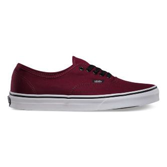 Кеды Vans AUTHENTIC VQER5U8 бордовые