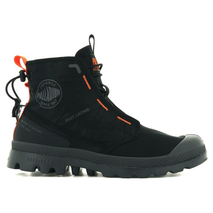 Ботинки Palladium Pampa Travel Lite 77039-008 высокие черные 