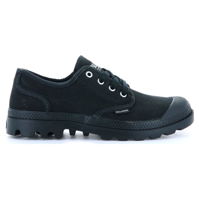 Ботинки Palladium Pampa Oxford 02351-008 низкие черные 