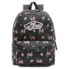 Рюкзак городской Vans Realm Satin Floral черный - Рюкзак городской Vans Realm Satin Floral черный