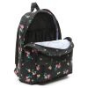 Рюкзак городской Vans Realm Satin Floral черный - Рюкзак городской Vans Realm Satin Floral черный