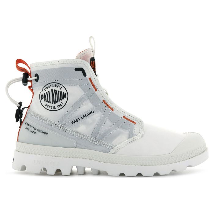 Ботинки мужские Palladium Pampa Travel Lite 77039-116 высокие белые 