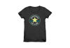 Женская футболка Converse (конверс) CR CHK PTCHL 06930C001 черная