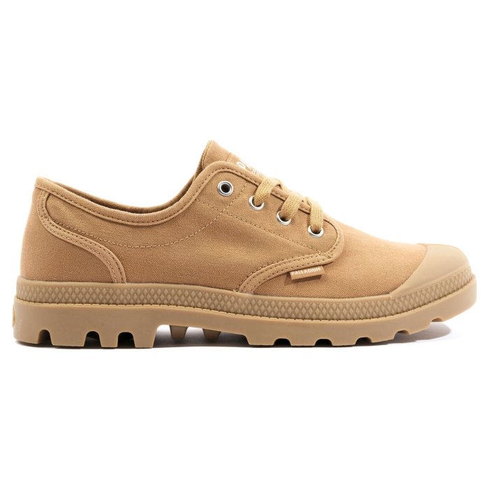 Ботинки Palladium Pampa Oxford 02351-209 низкие бежевые 