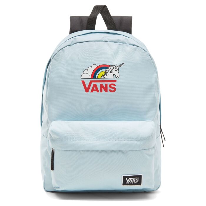 Рюкзак городской Vans Realm Classic Light Blue - Rainicorn голубой 
