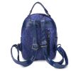 Рюкзак кожаный OrsOro DW-811/4 женский на молнии с одним отделением фиолетовый - Рюкзак кожаный OrsOro DW-811/4 женский на молнии с одним отделением фиолетовый